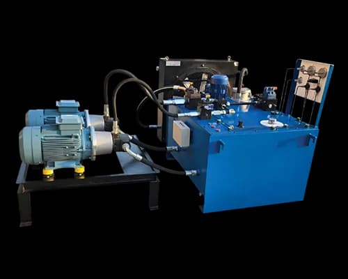 HPP hydraulic power pack for rolling mill industry with external motor frame and oil cooler