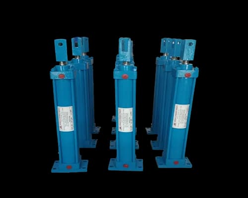 Pneumatic Cylinder - Rear Flange with Fork